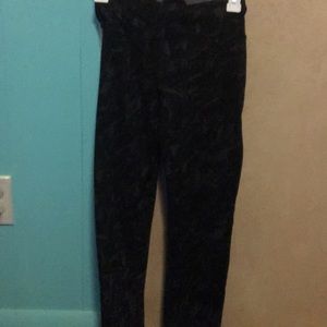 Black and grey leggings